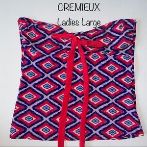 CREMIEUX ladies large strapless swim top
